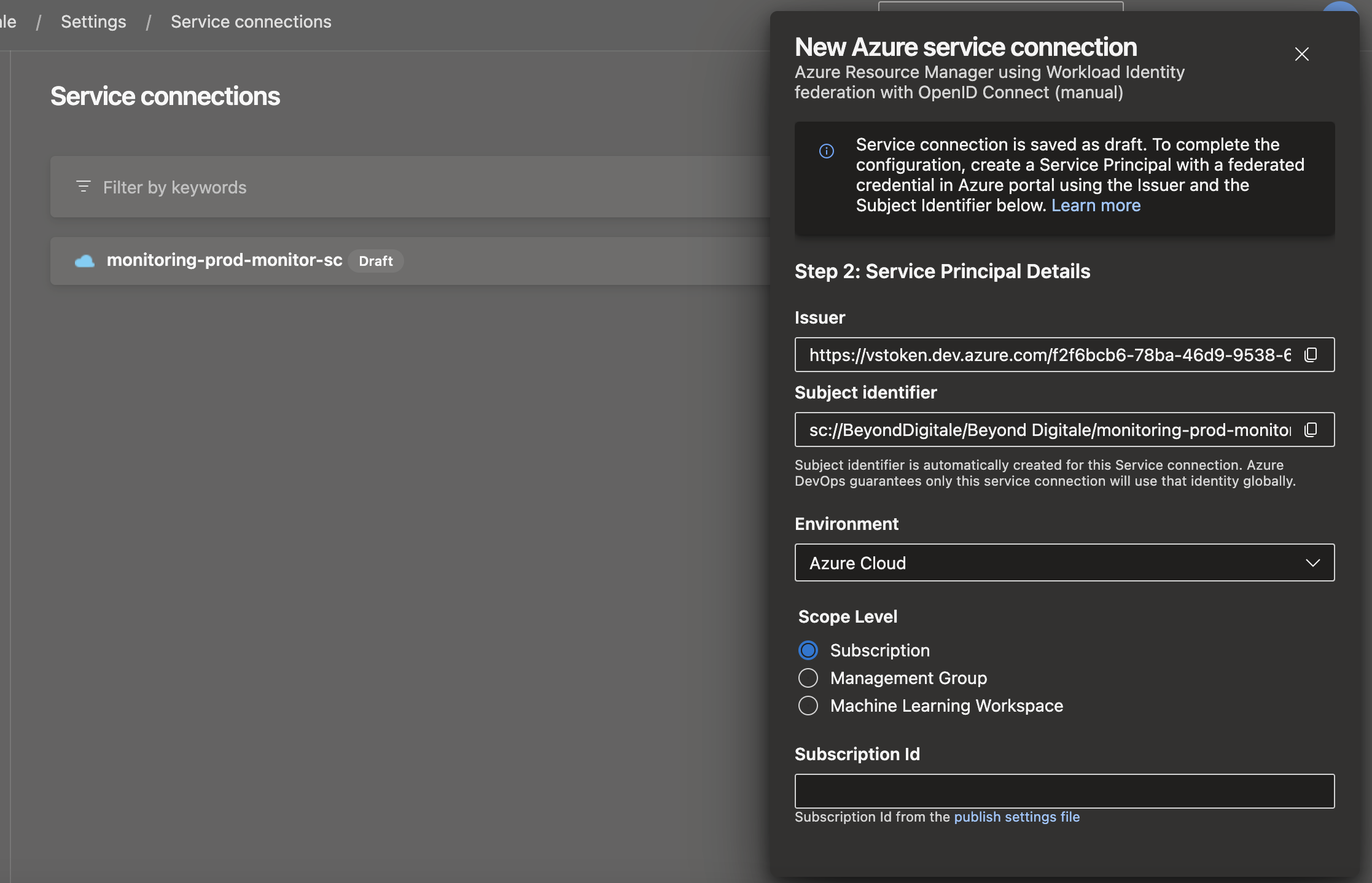 new service-connection